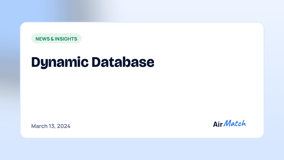Dynamic Database