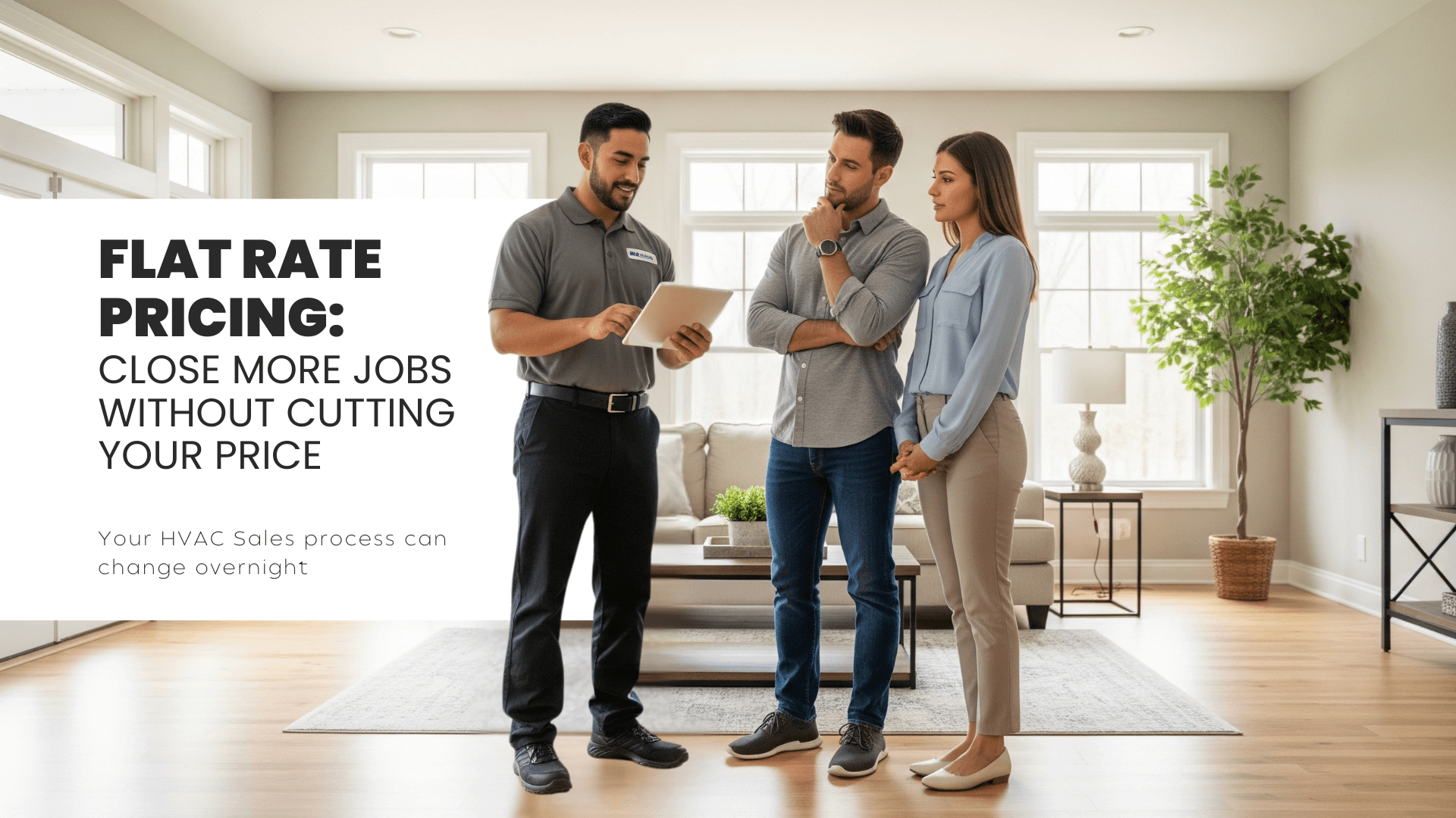 Read more about the article Flat Rate Pricing: Close More Jobs Without Cutting Your Price